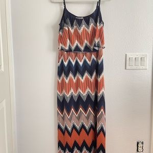 Multicolor maxi dress